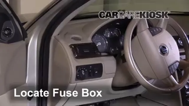 2005 Mercury Montego Premier 3.0L V6 Fusible (intérieur) Remplacement